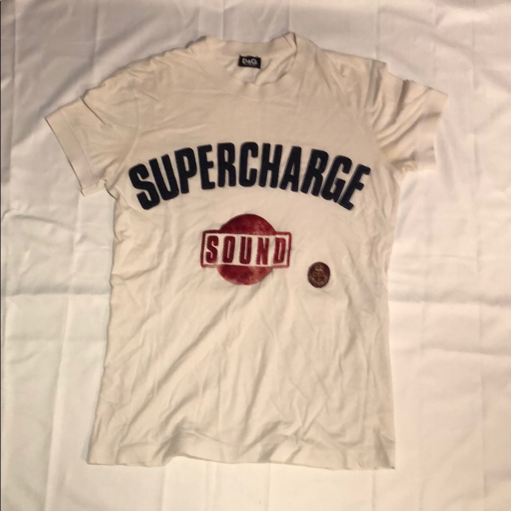 D&G Supercharge sounds tee